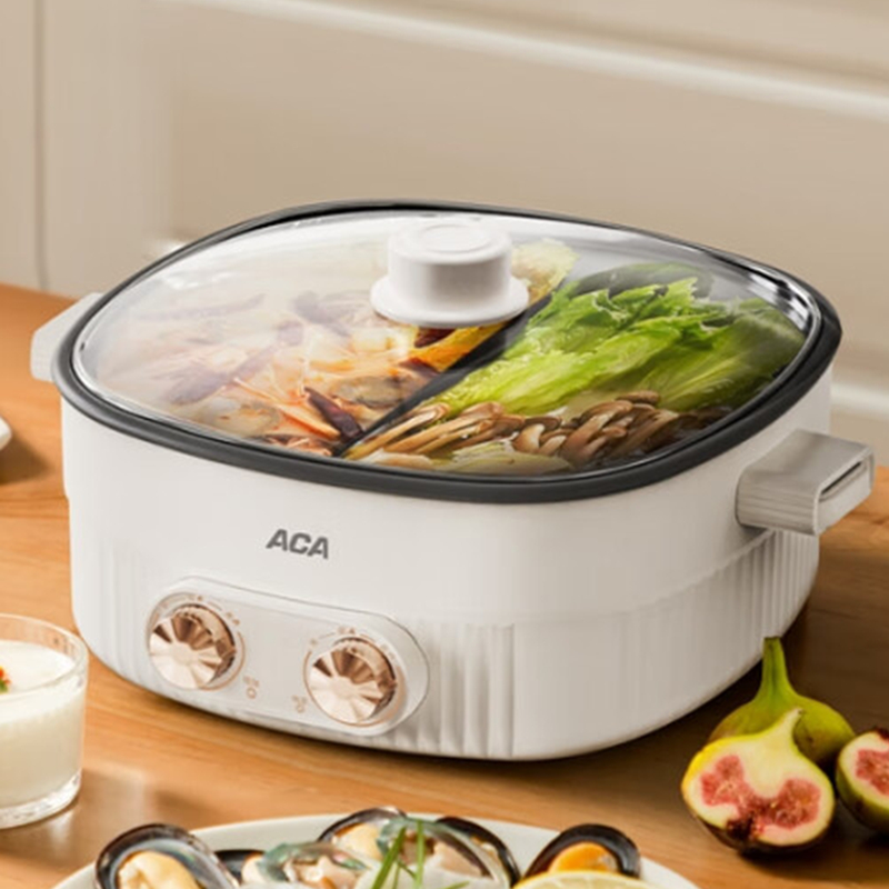 北美电器(ACA)双控鸳鸯锅 ALY-G05HG01J高清大图