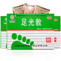 九芝堂 足光散40g*3袋 足光粉 脱皮脚臭 水泡 真菌感染 癣症成人 泡脚治疗 脚气药 外用散剂 三疗程效果明显