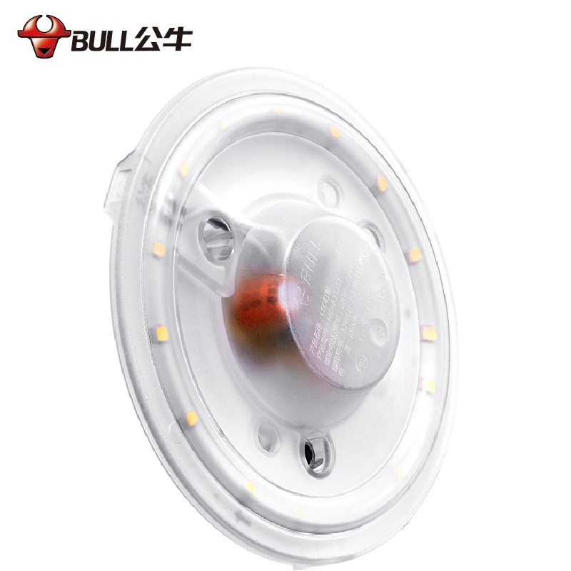 公牛(BULL)18W 磨砂灯贴 日光色 LED吸顶灯灯珠灯泡灯条灯芯改造灯板贴片单灯节能防频闪圆形灯贴
