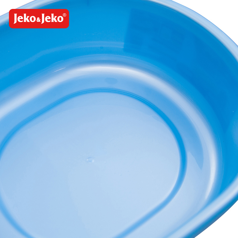 JEKO&JEKO 大号椭圆形双层滤水篮果蔬筛子沥水筛水果篮洗菜盆滤水筛洗菜盆果盘 SWB-6096