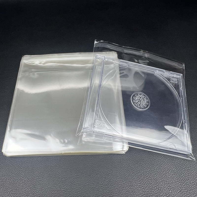 CD盒防尘袋透明外袋DVD盒包装袋自封袋光盘盒蓝光盒袋子光碟壳袋高清大图