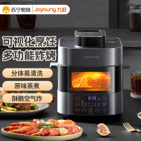 九阳(Joyoung)九阳空气炸锅家用多功能智能可视机身可拆洗电炸锅蒸烤炸一体机电饭锅KL40-SF100