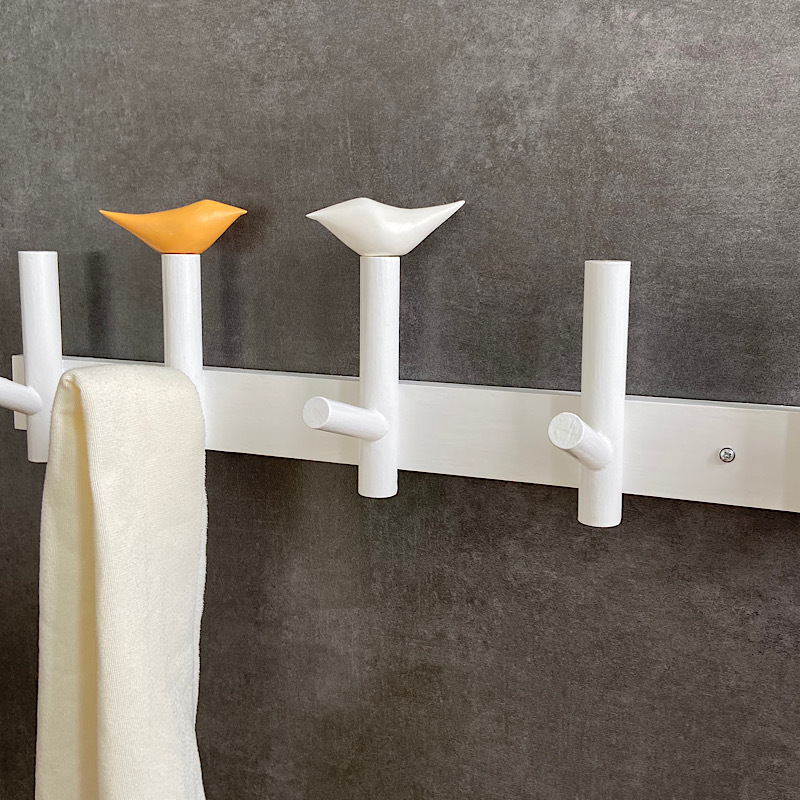 纳丽雅 Naliya 卫浴五金 挂件614045284114 雅白色 木衣帽钩入户纳丽雅创意挂衣架墙上 壁挂木质挂钩卧室衣帽架 价格图片品牌报价 苏宁易购捷盛家装专营店