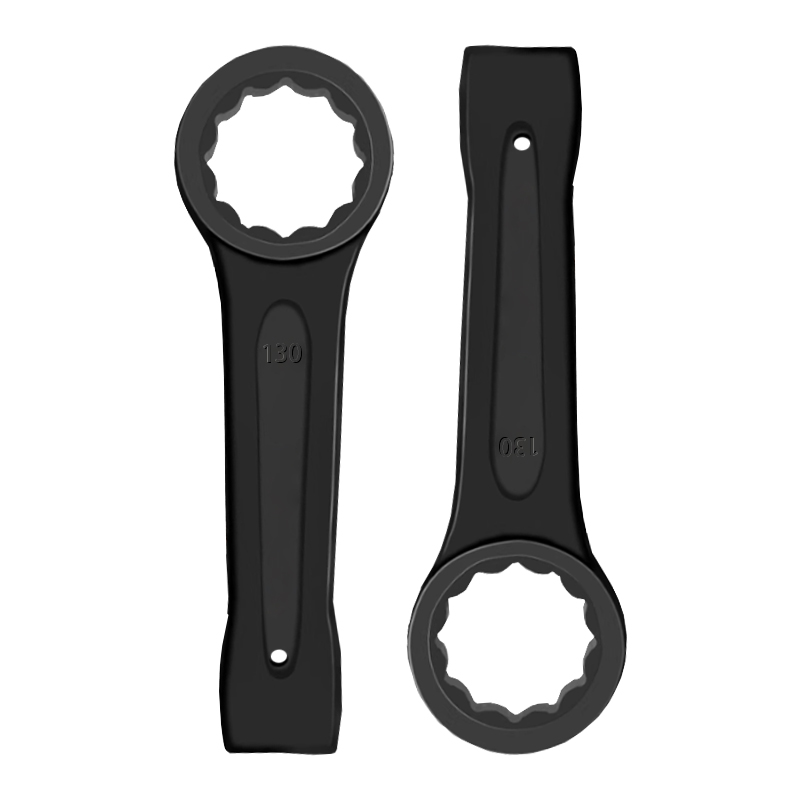 立伟铁牛敲击梅花扳手130mm/把高清大图