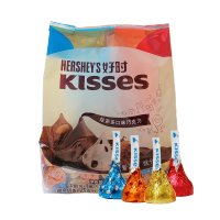 Kisses好时之吻好时巧克力眩彩多口味巧克力缤纷乐享装500g袋装喜糖牛奶黑巧巴旦木曲奇白巧