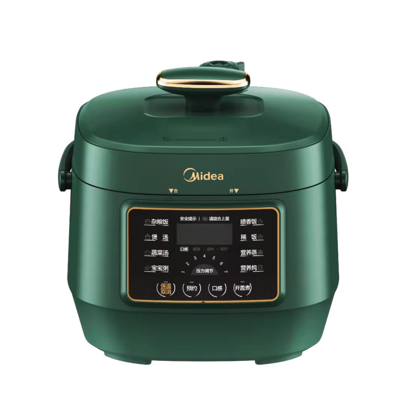 美的(Midea)电压力锅3L家用高压锅全自动智能预约开盖火锅煮饭煮粥锅电饭煲 MY-S340 GM