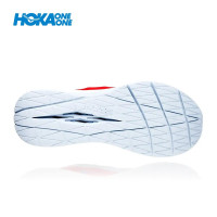 克里夫顿男鞋 HOKA One One Carbon X 马拉松稳定跑鞋 透气网眼轻质避震 红蓝配色男士跑步鞋