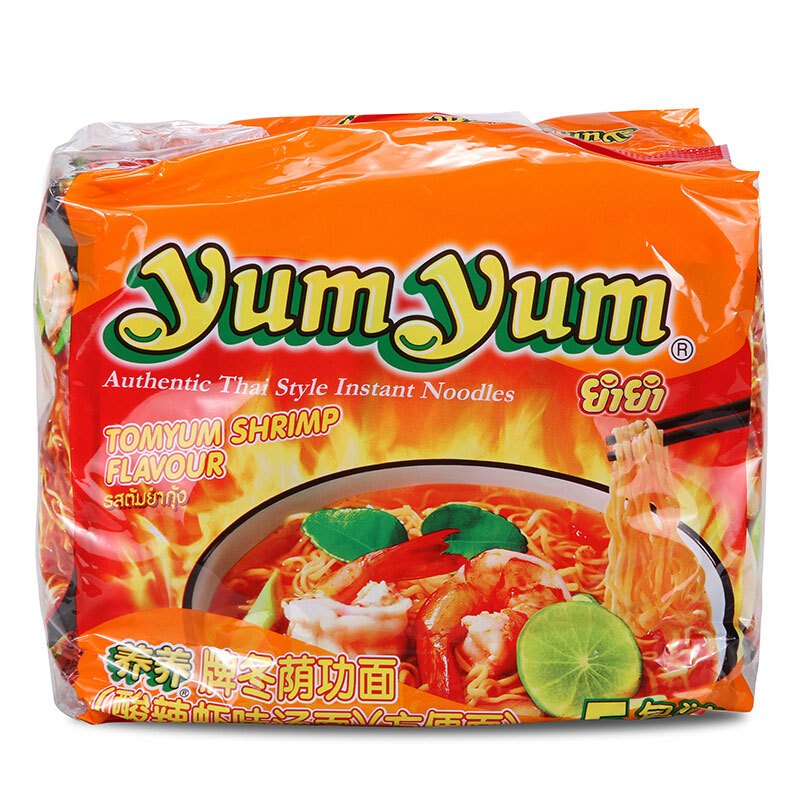 马来西亚馆养养\/yum yum 冬荫功面酸辣虾味汤