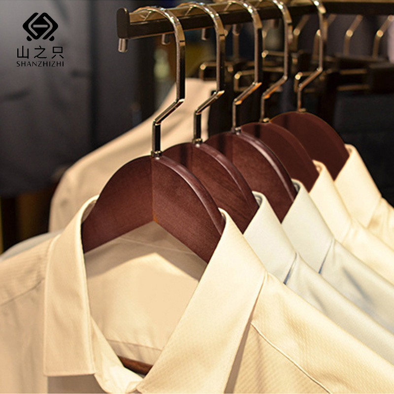 山之只 实木衣架挂衣架 40cm 个高清大图