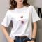刺绣中国爱国潮2021夏新款短袖T恤宽松情侣男女上衣子_白色_4XL_170-190斤