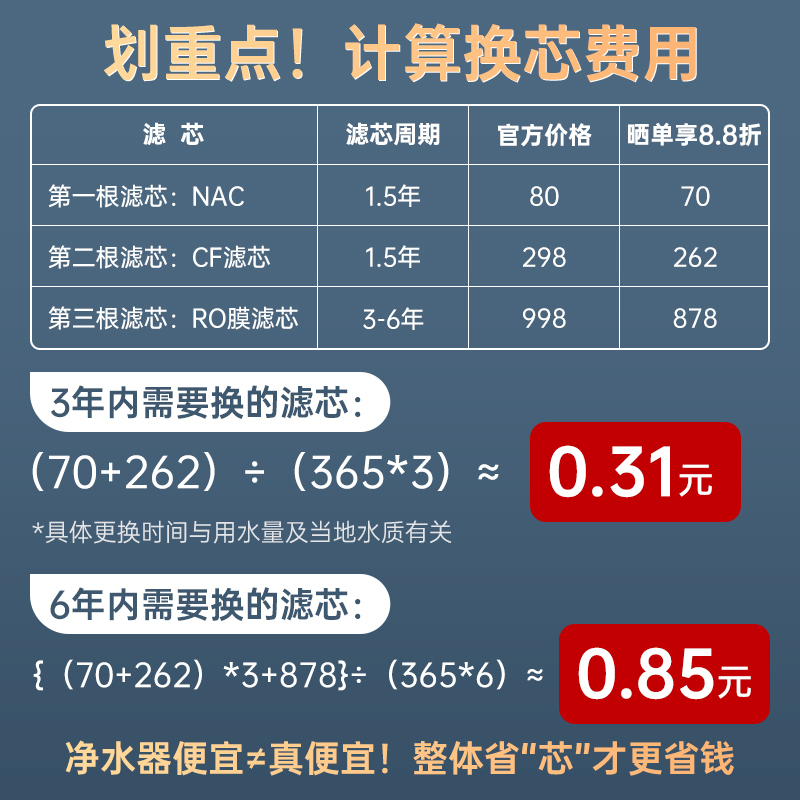 [全屋净水套餐]安吉尔哪吒500G净水器+安吉尔全屋净化前置过滤器J3217-GWG-4000