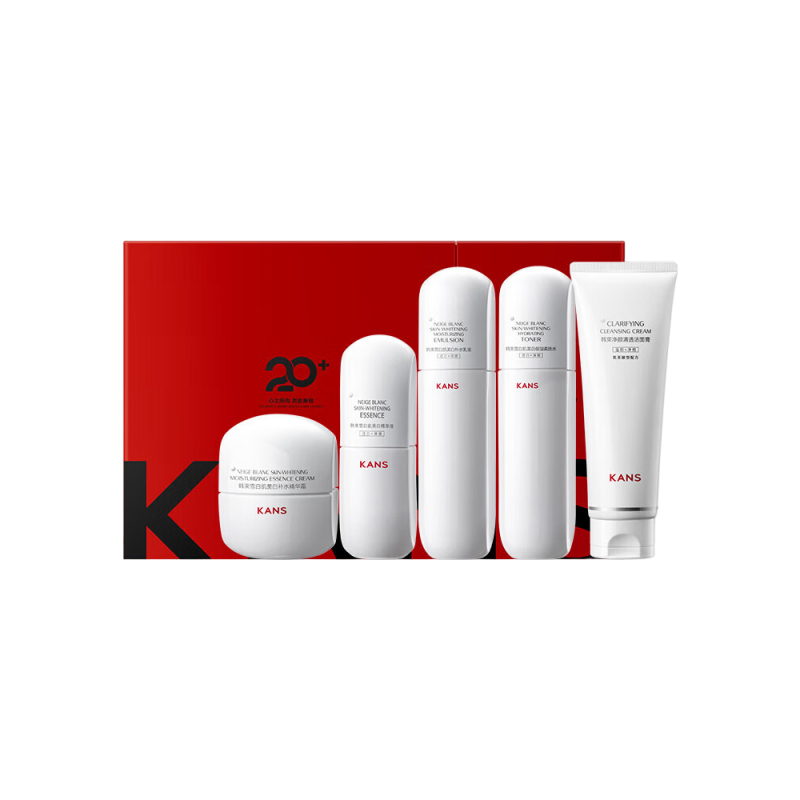 韩束雪白肌透白弹嫩礼盒(白蛮腰五件套)高清大图