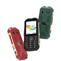 守护宝(上海中兴)K999 全网通版 酒红色 移动联通电信4G老年手机 双卡双待直板老年机三防老人机