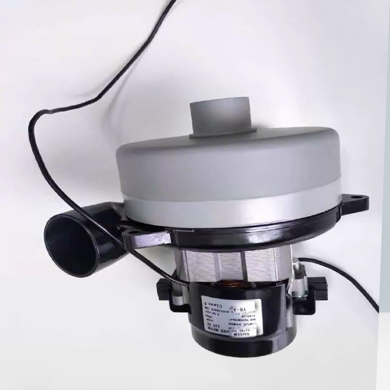 善洁手推式洗地机配件吸水电机24V500W洗地车专用马达风机高清大图
