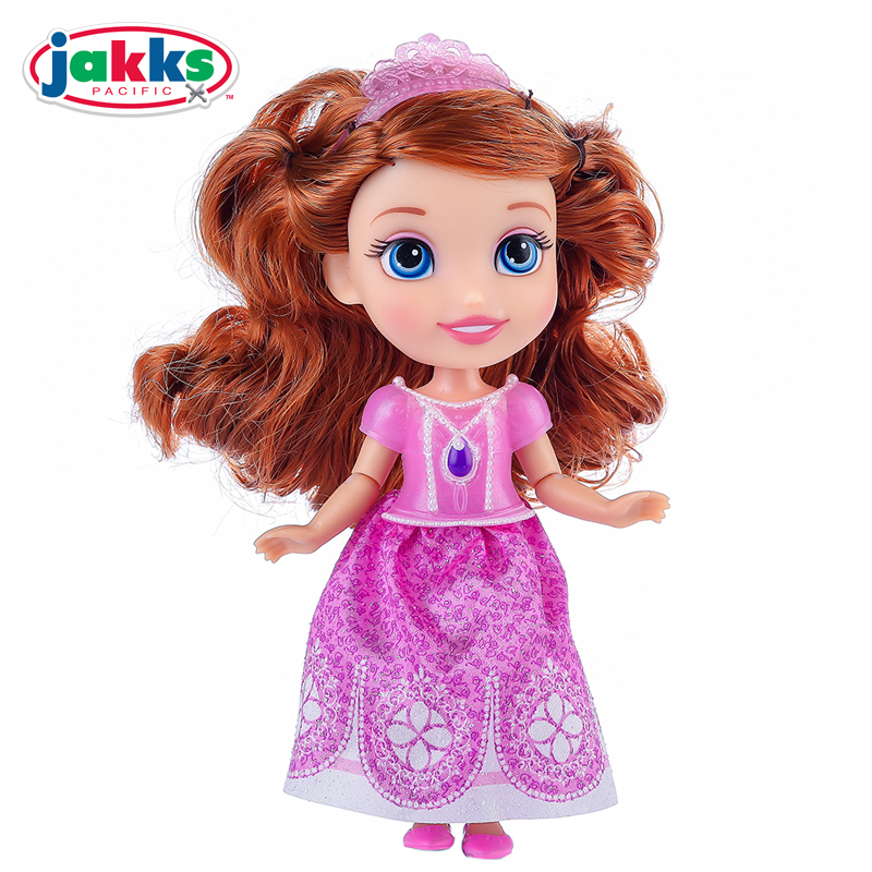 jakks 迪斯尼女孩玩具 6 小公主苏菲亚娃娃配饰组合1