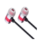 纽曼 Newmine MX670通用入耳式手机立体重低音扁平线带线控麦克