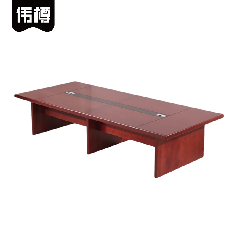 伟樽会议桌300*120*76cm张高清大图