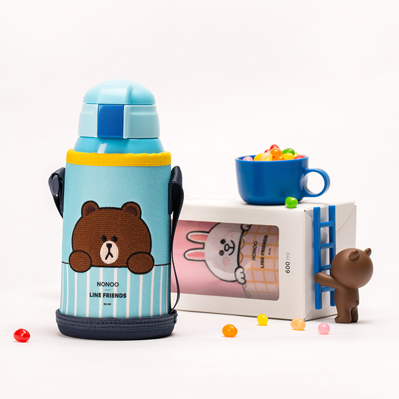 哈尔斯(HAERS) 儿童保温杯·LINE FRIENDS LNKS600