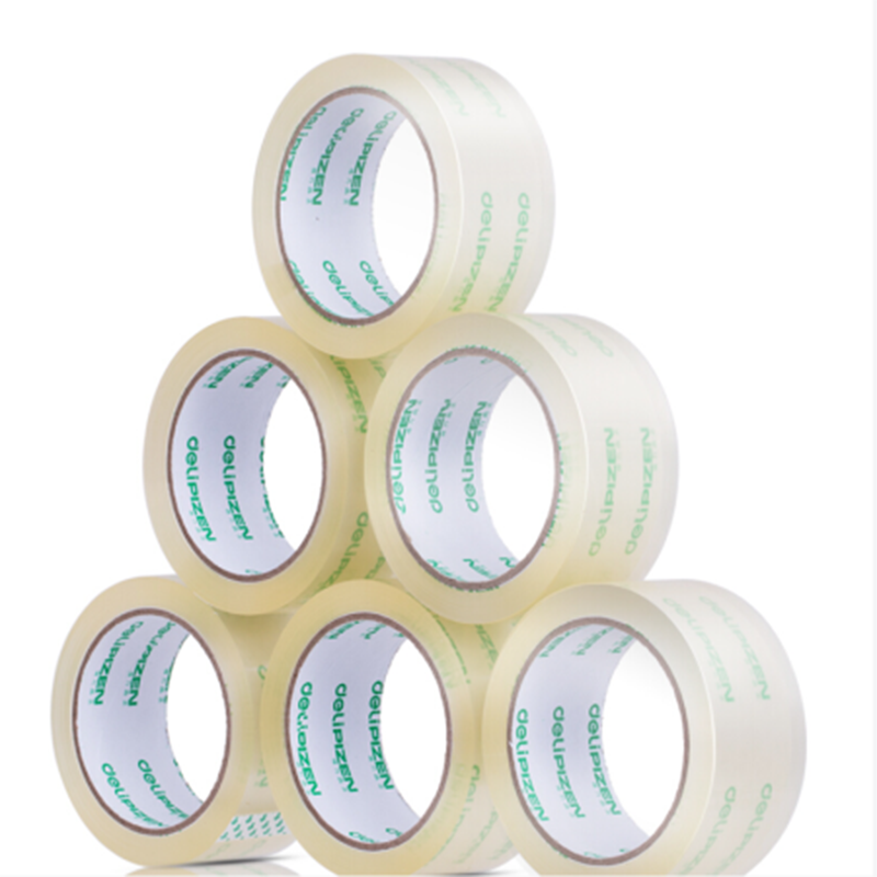 得力 30173 大透明胶带纸高透透明胶带胶布(1筒装)(6卷/筒) 45mm*60y*50um