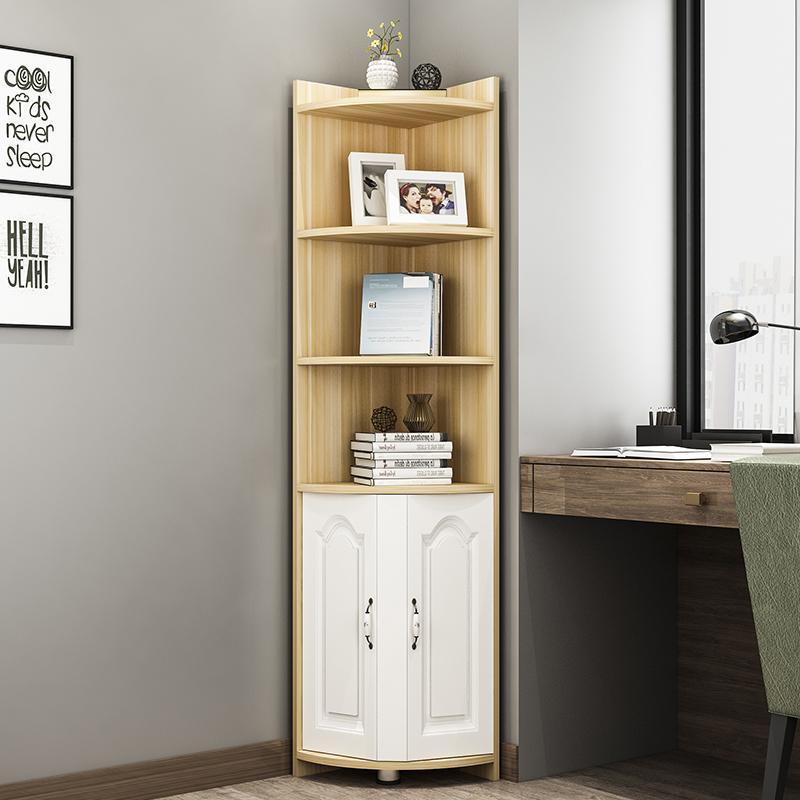 角柜现代简约客厅三角置物架多功能闪电客转角墙角柜储物柜拐角边角柜