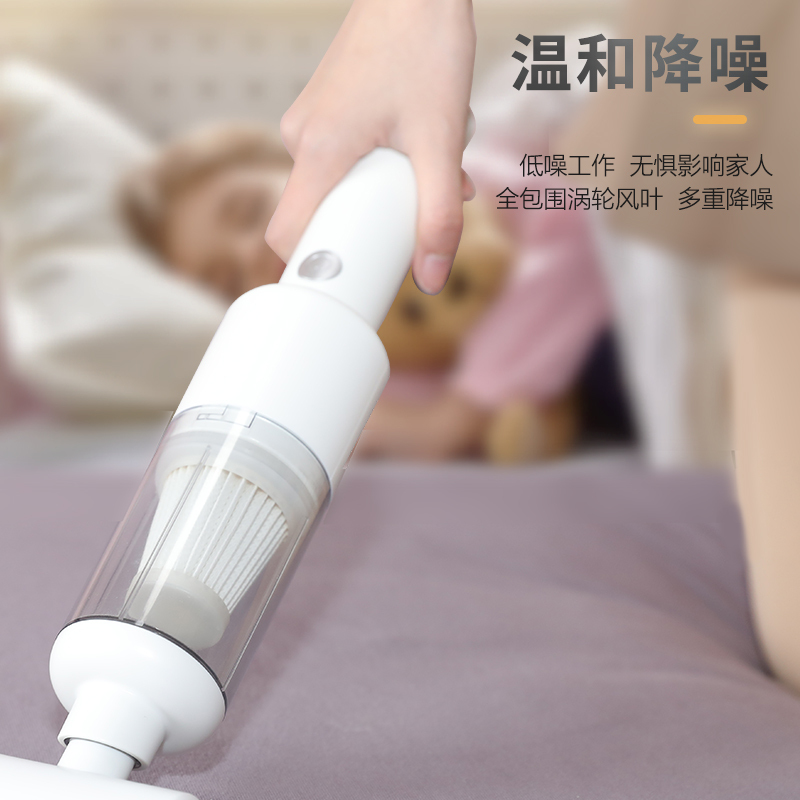 狼盒车载吸尘器车用大吸力家用小型手持汽车专用无线充电超强力吹