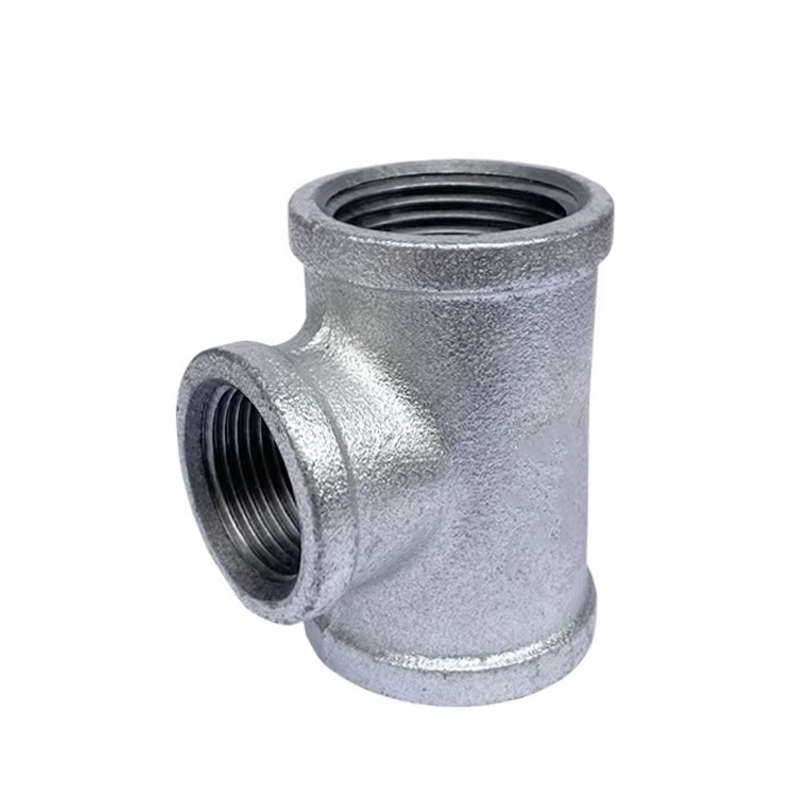 晨以橙 镀锌正三通水管接头 DN15=4分 个高清大图