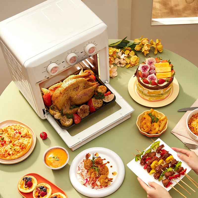 七彩叮当空气炸锅15L受热均匀耐高温耐用无异味KK01-L高清大图