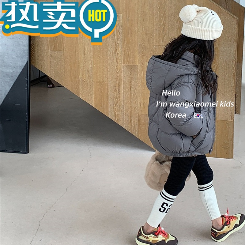 绿彩虹光女童加绒打底裤春秋冬款外穿2023新款2岁3加厚4洋气5宝宝儿童裤子