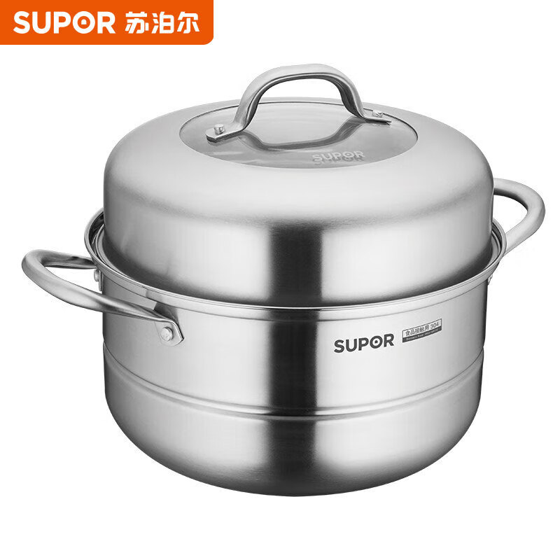 苏泊尔好帮手不锈钢双层蒸锅/VZ26BS03 VZ26BS03高清大图