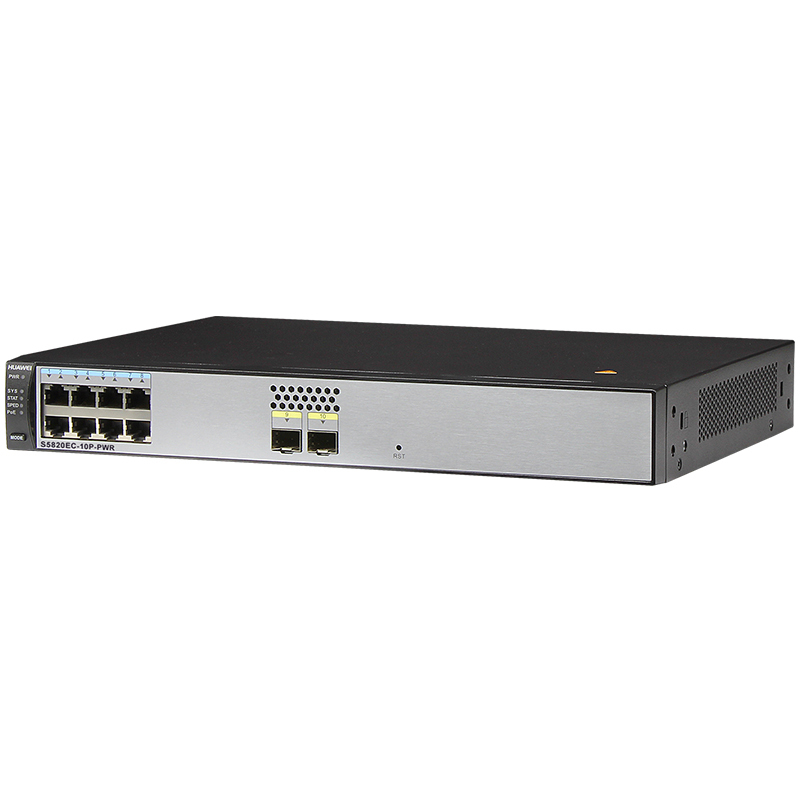 华为(HUAWEI)S5820EC-10P-PWR 8口千兆POE供电交换机