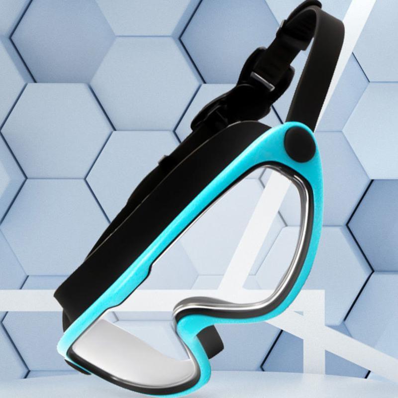 大框泳镜时尚休闲高清防雾平光男女成人通用防水游泳镜护目镜装备黑色