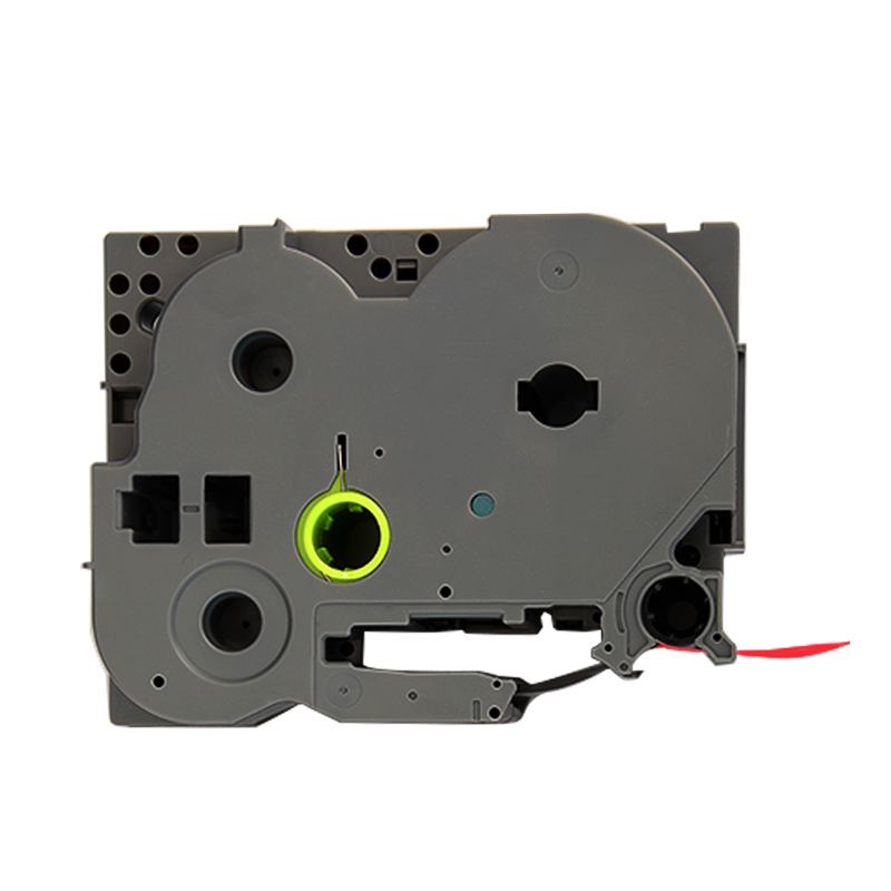 艾洁 标签带9mm红底黑字PL-421 适用兄弟 PT-1010;1100CH;1280 TZe-421标签机色带高清大图