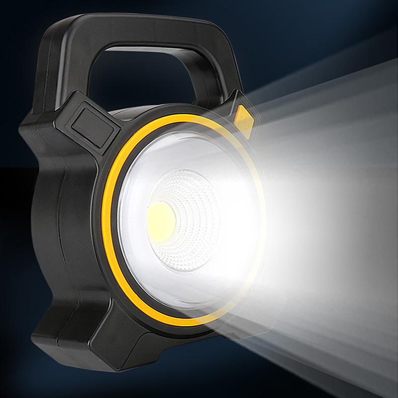 曾庆伟-新款led手提灯 户外便携多功能照明手提矿灯 c15太阳能应急