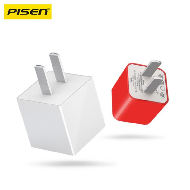 品胜(PISEN)爱充1A手机通用充电器 苹果iPhone8 X 7 PLUS 6s/6 5 5s 小米 华为等 白色