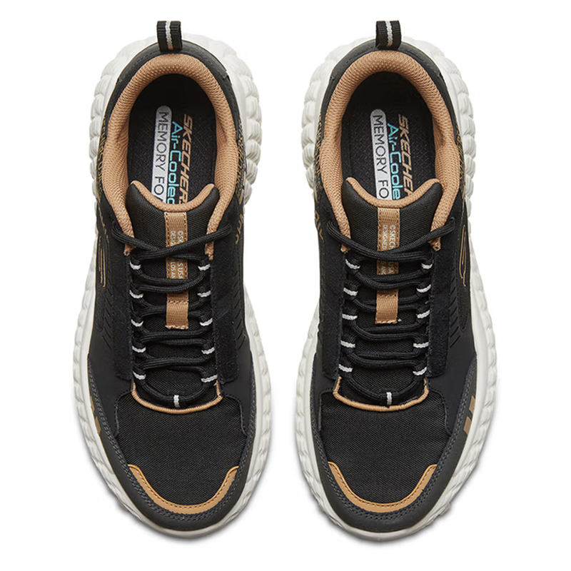 斯凯奇男款休闲运动鞋51715/BLK-6.5双高清大图