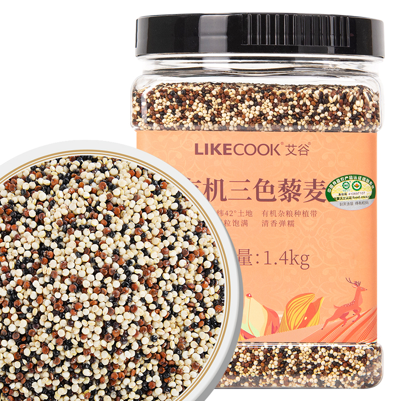 艾谷 有机三色藜麦-1.4kg高清大图