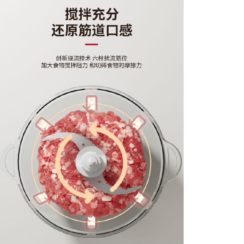 康佳 绞肉机KGJR-316A 1.8L高清大图