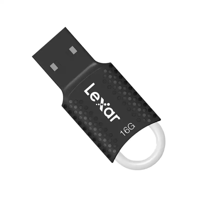 雷克沙(Lexar)V40 16GB USB2.0 迷你U盘 经典黑色优盘