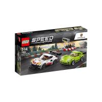 乐高(LEGO)超级赛车系列 保时捷 911 RSR 75888 7-14岁 儿童塑料积木玩具391颗