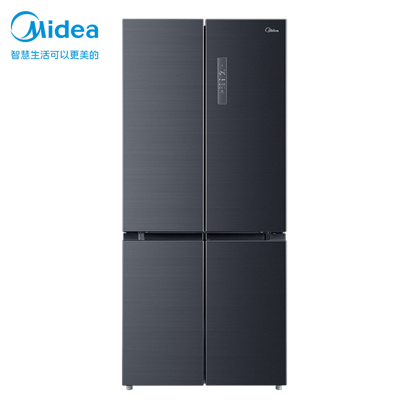 [19分钟急速净味]美的(Midea)507升十字对开门冰箱 一级能效 节能变频风冷无霜 BCD-507WTPZM(E)高清大图