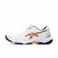 亚瑟士(ASICS)排球鞋男子专业缓震提速低帮运动鞋白骆驼色合成纤