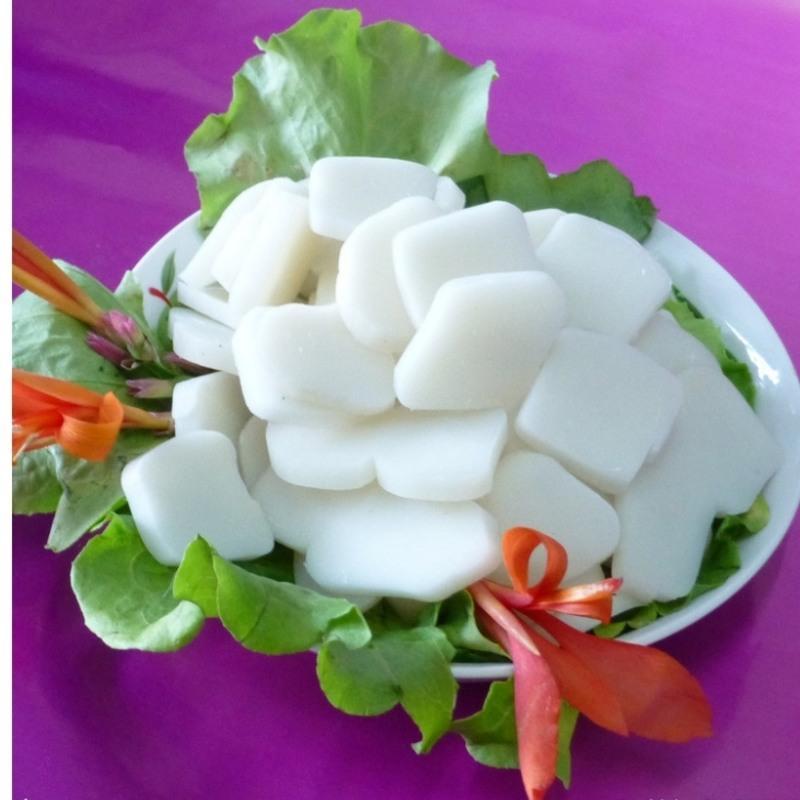 糯米年糕片500g*5袋装现做水磨年糕条状真空特色小吃 2斤片状/2袋装