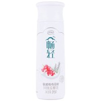 伊利 酸奶 畅轻 PET瓶高端轻享型 215g*12瓶（草莓猕猴桃、蔓越莓奇亚籽风味发酵乳 12瓶口味自选）