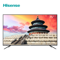 海信75E3F 75英寸 4K HDR智慧屏超薄悬浮巨幕全面屏液晶平板电视机16GB带安装