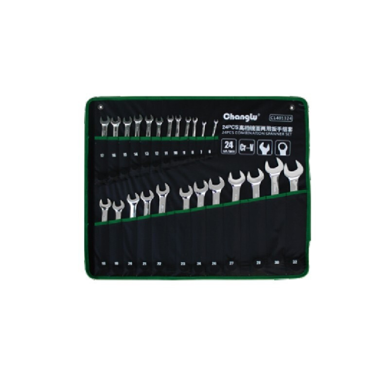 长鹿 24PCS镜面两用扳手组套(Cr-V)(6-32mm)