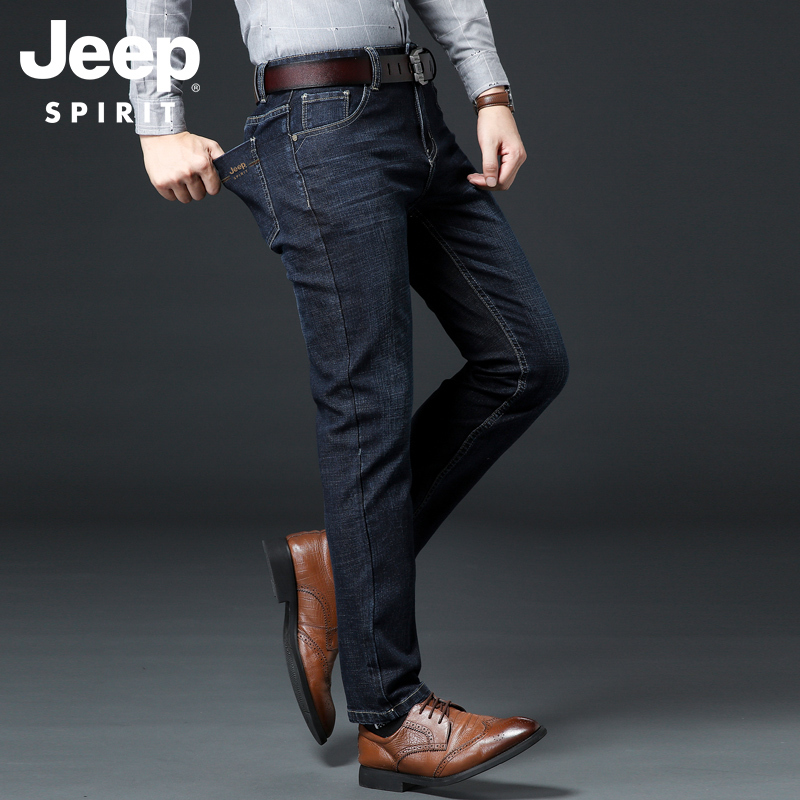 jeepspirit男士牛仔裤