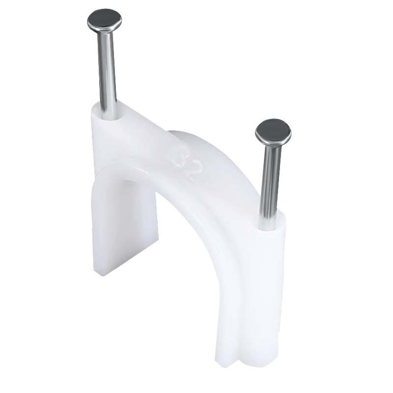 兴酉 PVC管卡带钉管卡固定卡 32MM加厚 个高清大图