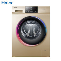 海尔(Haier) G100818BG 全自动洗衣机滚筒 10公斤大容量 变频节能 家用滚筒洗衣机 高温筒自洁 中途添衣
