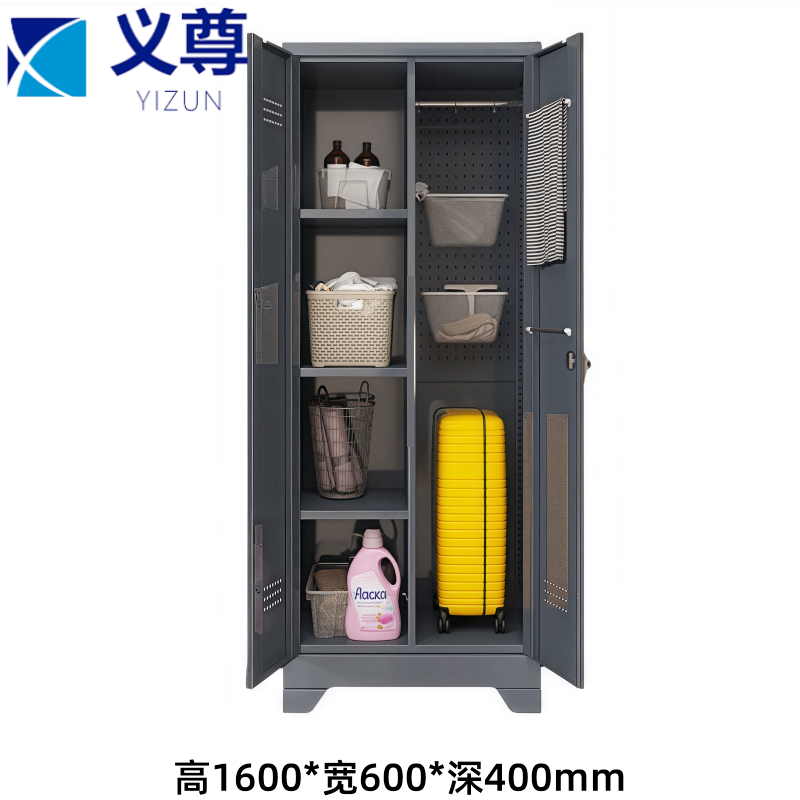 义尊 保洁工具柜 160*60*40cm 台高清大图