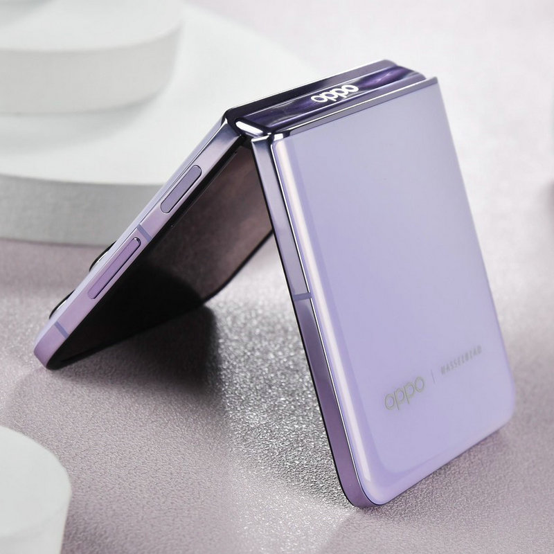 [二手99新]OPPO Find N2 Flip 慕紫 12G+256G 全网通安卓手机6.8英寸折叠屏双卡娱乐5G手机高清大图